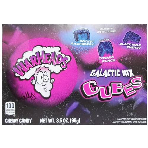 Warheads Galactic Cubes Chewy 3.5oz Mix-wholesale Warheads Galactic Cubes Chewy 3.5oz Mix-wholesale
