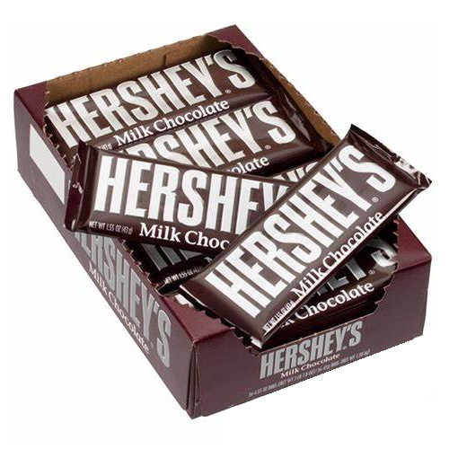 Hersheys Milk Chocolate Bar 1.55oz-wholesale