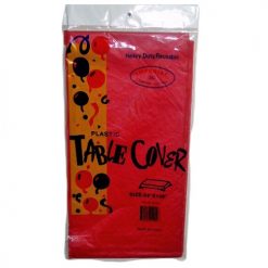 *Table Covers 54X108 RED Plstc