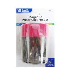 Paper Clips 50ct W-Magnetic Holder-wholesale