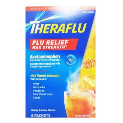 Theraflu Flu Relief 6pk Honey Lemon-wholesale