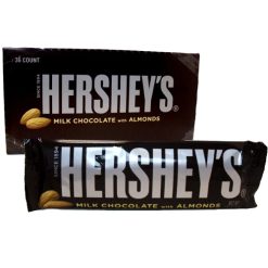 Hersheys Milk Chocolate W-Almonds 1.45oz-wholesale