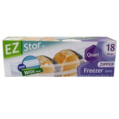 ***EZ Stor Freezer Bgs 18ct 1qt Zipper-wholesale