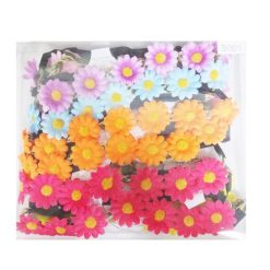 Headband W-Flowers Asst Clrs-wholesale