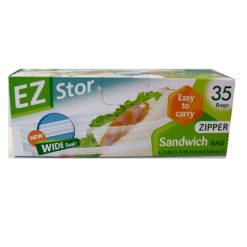 EZ Stor Sandwich Bags 35ct Sel Tight-wholesale