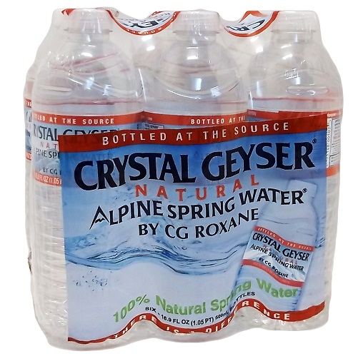Crystal Geyser Water 6pk 16.9oz-wholesale Crystal Geyser Water 6pk 16.9oz-wholesale