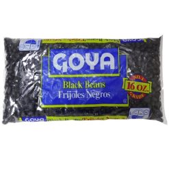 Goya Black Beans 16oz Bag-wholesale