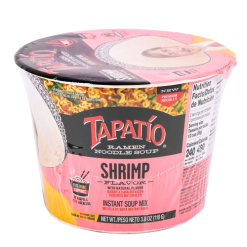 Tapatio Ramen Bowl 3.8oz Shrimp-wholesale