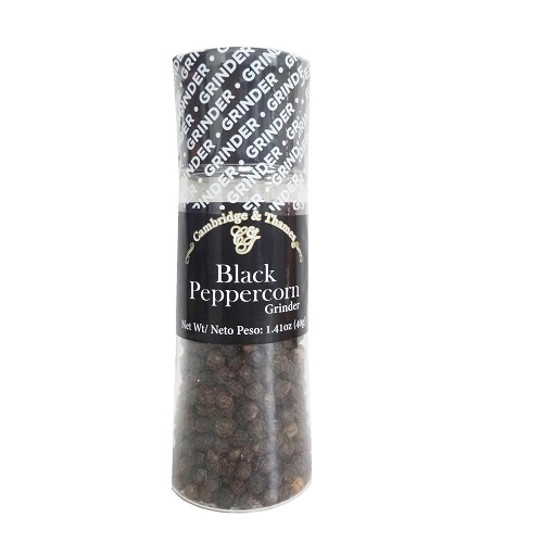 C & T Black Peppercorn 1.41oz Grinder-wholesale