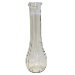 Vase Bud Glass Round Clear-wholesale