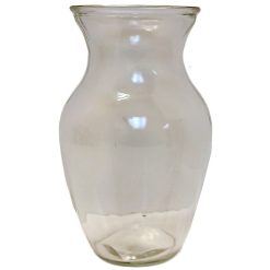 Vase Glass Ginger Clear-wholesale