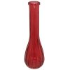 Vase Glass Bud Red-wholesale Vase Glass Bud Red-wholesale
