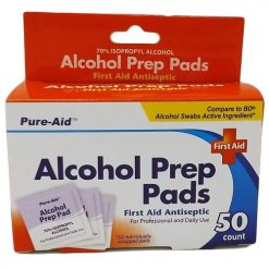 Pure-Aid Alcohol Prep Pads 40ct-wholesale