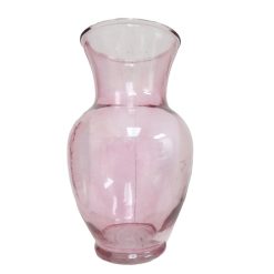 Vase Glass Ginger 10½in Pink-wholesale