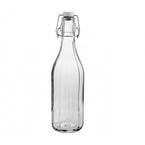 Glass Jar W-Metal Clasp 500ml-wholesale