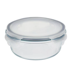 Storage Container Glass 32.1oz Round-wholesale
