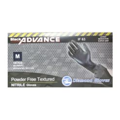Advance Gloves Blck 100ct Md-wholesale