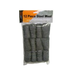 Tool Mart Steel Wool Pads 12pc-wholesale