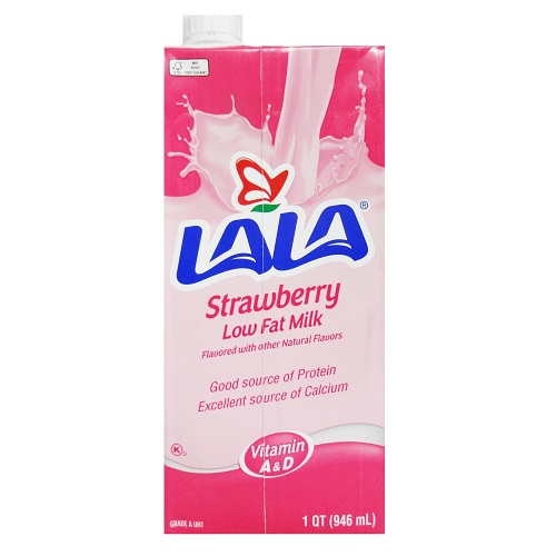Lala UHT Strawberry Milk 32oz-wholesale