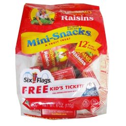 Sun-Maid Raisins Mini-Snacks 12ct-wholesale