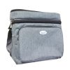 Brentwood Lunch & Cooler Bag 24 Cans Gry-wholesale