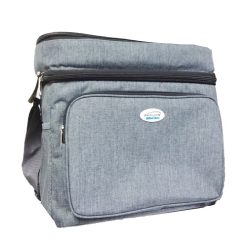 Brentwood Lunch & Cooler Bag 24 Cans Gry-wholesale