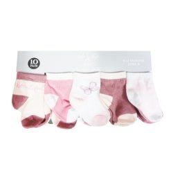 Baby Socks 10pk 6-12 Girls-wholesale