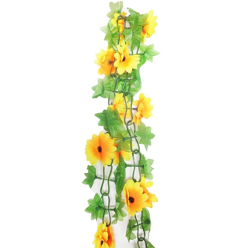 Sunflower Garland 6 Ft-wholesale Sunflower Garland 6 Ft-wholesale