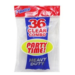 Ariana PS Clear Combo 36ct Plastic H--wholesale