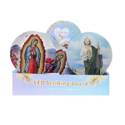 Candle Religious Flameless 7in Asst-wholesale