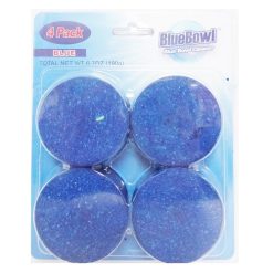 Blue Bowl Toilet Tablets 4pk Blue-wholesale