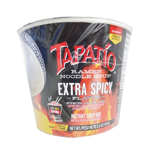Tapatio Ramen Bowl 3.8oz Xtra Spicy-wholesale Tapatio Ramen Bowl 3.8oz Xtra Spicy-wholesale