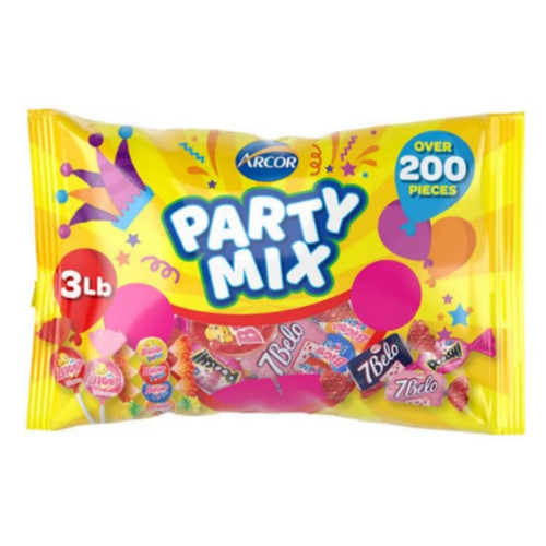 Arcor Party Mix 200ct Asst Candy 3 Lbs-wholesale Arcor Party Mix 200ct Asst Candy 3 Lbs-wholesale