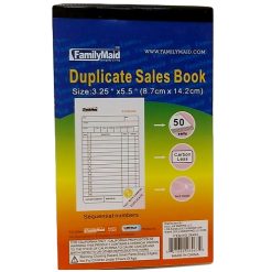 Duplicate Sales Book 3.25 X 5.5in-wholesale