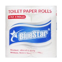 Blue Star Bath Tissue 300ct 4pk-wholesale