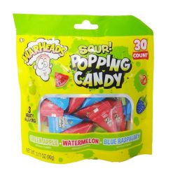 Warheads Popping Candy 30ct Bag 3.17oz-wholesale