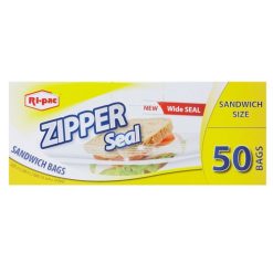 Ri-Pac Sandwich Bags 50ct W-Zipper-wholesale