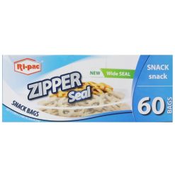 Ri-Pac Snack Bags 60ct W-Zipper-wholesale