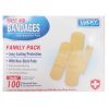 Lucky First Aid Bandages 100ct Asst Size-wholesale