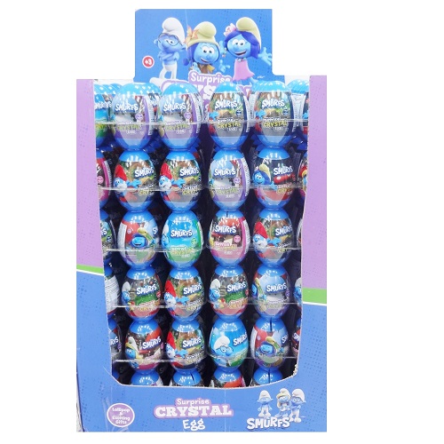 Surprise Egg The Smurfs 16g Lollipop W-G-wholesale Surprise Egg The Smurfs 16g Lollipop W-G-wholesale