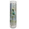 Candle 8in Santa Muerte White-wholesale Candle 8in Santa Muerte White-wholesale