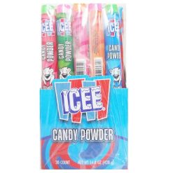 Icee Candy Powder Tube 0.49oz Asst-wholesale