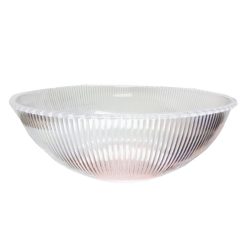 Bowl Plastic Clear 9.5in W-Lines-wholesale
