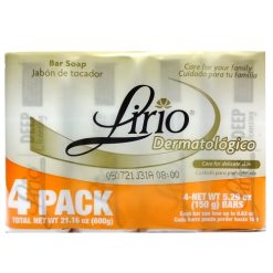 Lirio Bar Soap 4pk 600g Deep Cleasing-wholesale