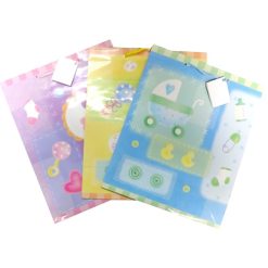 Gift Bags Baby Shower Lg  Asst-wholesale