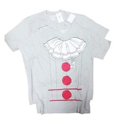 Mens Grey T-Shirts W-Design Asst Sizes-wholesale