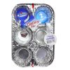 Hostess Aluminum Cupcake Pans 2pk-wholesale