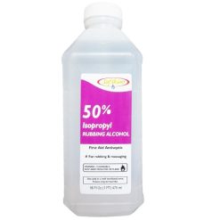 Isopropyl Rubbing Alcohol 50% 16oz Reg-wholesale