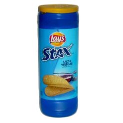 Lays Stax 5½oz Salt & Vinegar-wholesale