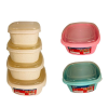 Storage Container 4pk Asst Size & Clrs-wholesale Storage Container 4pk Asst Size & Clrs-wholesale